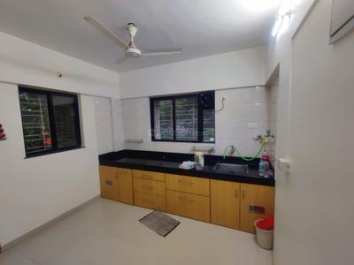 Kitchen Image of 575 Sq.ft 1 BHK Apartment / Flat for rent in Achalare Eternity, Balewadi Pune for Rs. 25000