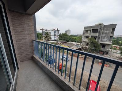 Balcony Image of 550 Sq.ft 1 BHK Independent House for rent in Maan Pune for Rs. 16000