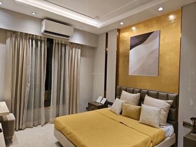 Bedroom Image of 830 Sq.ft 2 BHK Apartment / Flat for sale in Monte South, Byculla Mumbai for Rs. 30000000