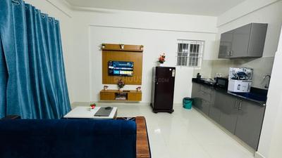 Kitchen Image of 600 Sq.ft 1 BHK Builder Floor for rent in Carmelaram Bengaluru for Rs. 25000