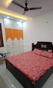 Bedroom Image of 600 Sq.ft 1 BHK Builder Floor for rent in Hari Nagar New Delhi for Rs. 16000