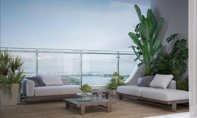 Balcony Image of 3228 Sq.ft 4 BHK Apartment / Flat for sale in Sobha Waterfront, Somajiguda Hyderabad for Rs. 54655874