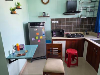 Kitchen Image of 434 Sq.ft 1 BHK Apartment / Flat for sale in Westroad Iconic, Rajarhat Kolkata for Rs. 2600000