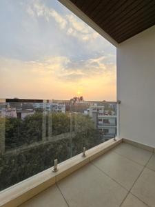 Balcony Image of 600 Sq.ft 1 BHK Apartment / Flat for rent in Indira Nagar Bengaluru for Rs. 30000