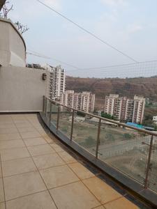 Balcony Image of 1400 Sq.ft 2 BHK Apartment / Flat for rent in Marvel Brisa, Baner Pune for Rs. 38000