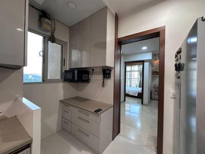 Kitchen Image of 500 Sq.ft 1 BHK Apartment / Flat for sale in One Hiranandani Park, Thane West Thane for Rs. 15000000