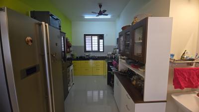 Kitchen Image of 1550 Sq.ft 3 BHK Apartment / Flat for sale in Enerrgia Skyi Songbirds Phase C, Bhugaon Pune for Rs. 13500000