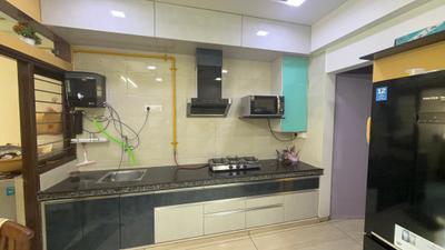 Kitchen Image of 1960 Sq.ft 3 BHK Apartment / Flat for sale in Thaltej Ahmedabad for Rs. 15500000