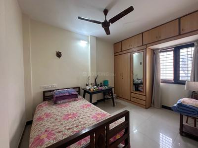Bedroom Image of 600 Sq.ft 1 BHK Builder Floor for rent in Indira Nagar Bengaluru for Rs. 26000