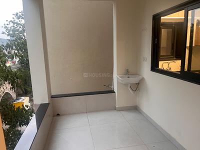 Balcony Image of 1350 Sq.ft 3 BHK Apartment / Flat for rent in Independent Triplex House, Puppalaguda Hyderabad for Rs. 39000