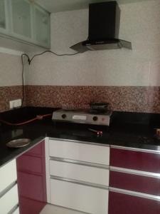 Kitchen Image of 1200 Sq.ft 2 BHK Apartment / Flat for rent in Malpani Saffron, Pathardi Phata Nashik for Rs. 30000