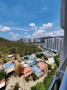 Balcony Image of 800 Sq.ft 2 BHK Apartment / Flat for rent in Pegasus Megapolis Symphony Phase I, Hinjawadi Phase 3 Pune for Rs. 23500