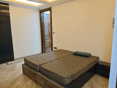 Bedroom Image of 1800 Sq.ft 3 BHK Builder Floor for rent in Saket New Delhi for Rs. 95000