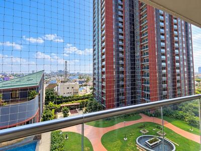Balcony Image of 1800 Sq.ft 3 BHK Apartment / Flat for rent in Brigade Residences, Perungudi Chennai for Rs. 140000