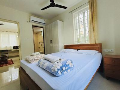 Bedroom Image of 650 Sq.ft 1 BHK Apartment / Flat for rent in Indira Nagar Bengaluru for Rs. 40000