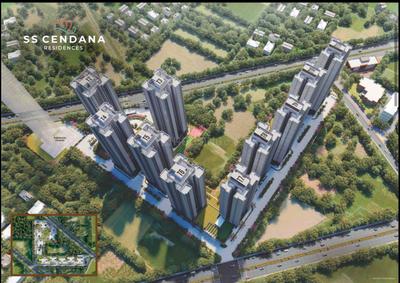 Image of 1450 Sq.ft 3 BHK Apartment / Flat for sale in SS Cendana Residences, Sector 83, Gurgaon for Rs. 15400000