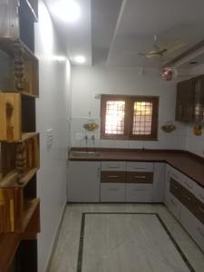 Kitchen Image of 900 Sq.ft 3 BHK Apartment / Flat for rent in Indrapuri Bhopal for Rs. 26000