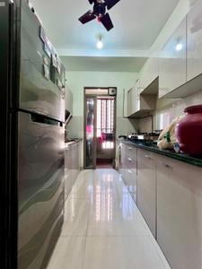 Kitchen Image of 650 Sq.ft 1.5 BHK Apartment / Flat for sale in Kalpataru Paramount, Thane West Thane for Rs. 12700000