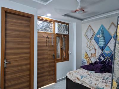 Bedroom Image of 630 Sq.ft 2 BHK Builder Floor for rent in Dwarka Mor New Delhi for Rs. 23500