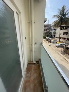 Balcony Image of 600 Sq.ft 1 BHK Apartment / Flat for rent in Whitefield Bengaluru for Rs. 18000