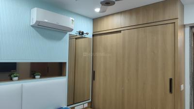 Bedroom Image of 2000 Sq.ft 3 BHK Apartment / Flat for rent in Avikam Giriraj, Zundal Ahmedabad for Rs. 40000