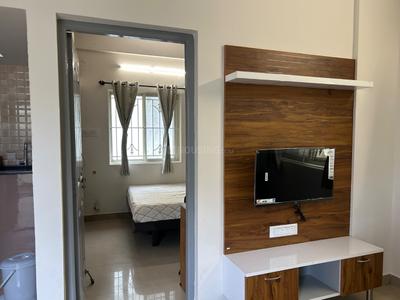 Bedroom Image of 550 Sq.ft 1 BHK Builder Floor for rent in Mahadevapura Bengaluru for Rs. 24000