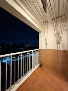Balcony Image of 1550 Sq.ft 3 BHK Apartment / Flat for rent in Sattva Cadenza, Kudlu Gate Bengaluru for Rs. 71000