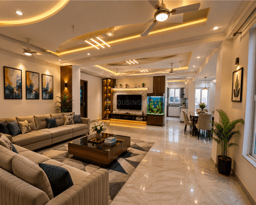 Living Room Image of 2400 Sq.ft 3 BHK Apartment / Flat for sale in GMS Road Dehradun for Rs. 13500000