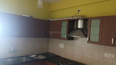 Kitchen Image of 1500 Sq.ft 3 BHK Apartment / Flat for rent in Kasturi Nagar Bengaluru for Rs. 40000