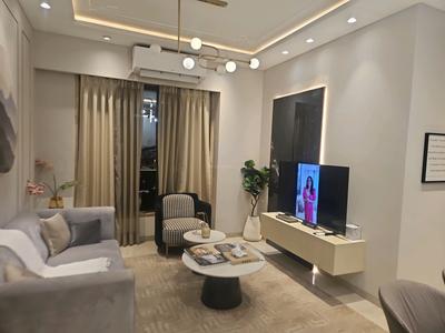 Living Room Image of 649 Sq.ft 2 BHK Apartment / Flat for sale in Siddha Sky, Sion Mumbai for Rs. 16600000