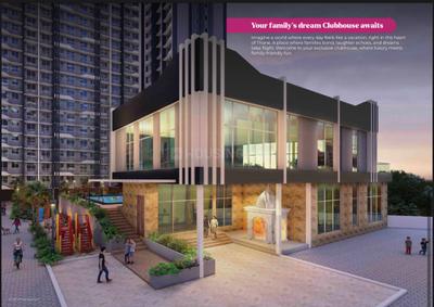 Image of 330 Sq.ft 1 BHK Apartment / Flat for sale in Vihang Marina, Thane West, Thane for Rs. 3950000