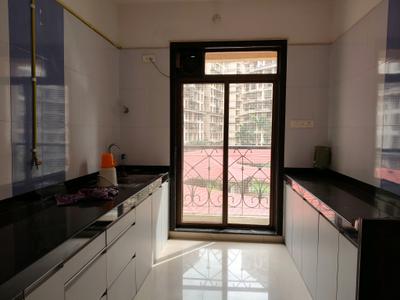 Kitchen Image of 700 Sq.ft 1 BHK Apartment / Flat for sale in Geomatrix Silver Crest, Panvel Navi Mumbai for Rs. 8600000