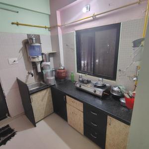 Kitchen Image of 1008 Sq.ft 2 BHK Apartment / Flat for sale in Sargasan Gandhinagar for Rs. 4800000