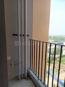 Balcony Image of 817 Sq.ft 2 BHK Apartment / Flat for rent in Godrej Seven, Joka Kolkata for Rs. 24000