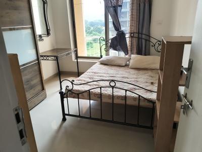 Bedroom Image of 1425 Sq.ft 3 BHK Apartment / Flat for rent in G Corp Bellagio, Thane West Thane for Rs. 50000