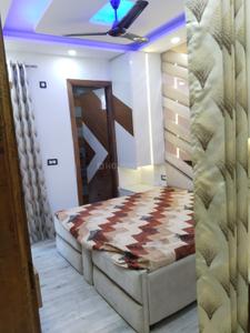 Bedroom Image of 600 Sq.ft 2 BHK Builder Floor for rent in Dwarka Mor New Delhi for Rs. 20000