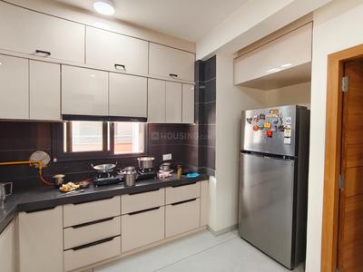 Kitchen Image of 3150 Sq.ft 4 BHK Apartment / Flat for rent in Abhishek Shridhar Shilp, Kudasan Gandhinagar for Rs. 55000