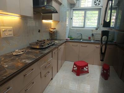 Kitchen Image of 2300 Sq.ft 4 BHK Apartment / Flat for sale in Ideal Enclave, Rajarhat Kolkata for Rs. 15000000