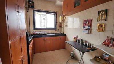 Kitchen Image of 550 Sq.ft 1 BHK Apartment / Flat for sale in Grit Residency, Chedda Nagar Mumbai for Rs. 10900000