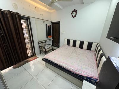 Bedroom Image of 800 Sq.ft 3 BHK Independent House for rent in Bhawrasla Indore for Rs. 18000