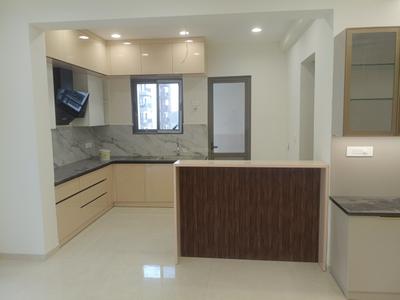 Kitchen Image of 2155 Sq.ft 3 BHK Apartment / Flat for rent in Sriram River View, Manchirevula Hyderabad for Rs. 68000