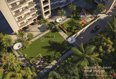 Image of 1944 Sq.ft 3 BHK Apartment / Flat for sale in Shree Gautam Glorious, PDPU Road, Gandhinagar for Rs. 9000000