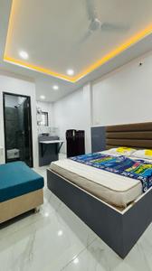 Bedroom Image of 1000 Sq.ft 1 BHK Apartment / Flat for rent in Indra Puri Colony Indore for Rs. 14500