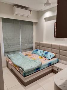Bedroom Image of 2350 Sq.ft 3 BHK Apartment / Flat for rent in Shivalik Green View, Shantigram Ahmedabad for Rs. 50000