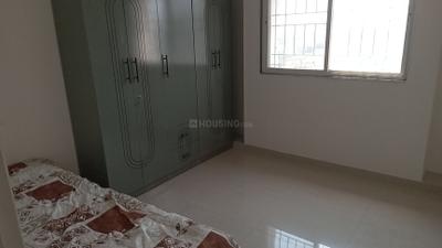 Bedroom Image of 900 Sq.ft 2 BHK Apartment / Flat for rent in Ashtavinayak City, Fursungi Pune for Rs. 23000