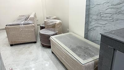 Living Room Image of 1000 Sq.ft 1 BHK Builder Floor for rent in Sector 46 Gurgaon for Rs. 37000