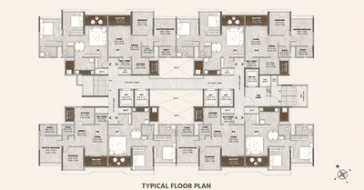 Image of 1100 Sq.ft 2 BHK Apartment / Flat for sale in Venkatesh Serenique Phase 1, Bavdhan, Pune for Rs. 9400000