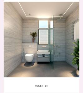 Bathroom Image of 2700 Sq.ft 4 BHK Builder Floor for sale in Mayfield Garden Luxury Floors, Mayfield Garden Gurgaon for Rs. 49000000