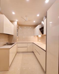 Kitchen Image of 900 Sq.ft 2 BHK Builder Floor for rent in Inder Puri New Delhi for Rs. 25000