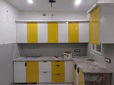 Kitchen Image of 700 Sq.ft 3 BHK Apartment / Flat for sale in Chaudhary Affordable Homes, Burari New Delhi for Rs. 4530000